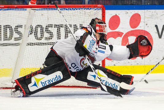 Malmö Redhawks målvakt Oscar Alsenfelt