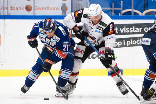 Växjös Andy Miele och Malmö Redhawks Frederik Storm