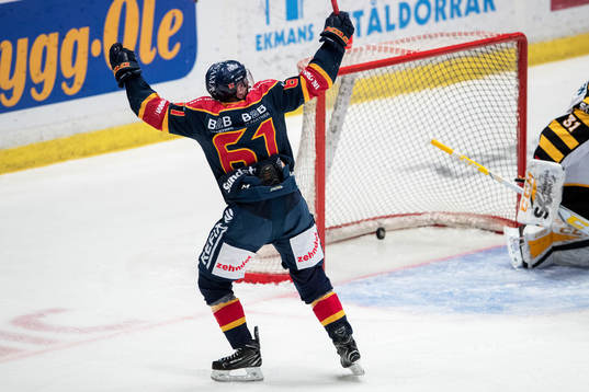 Djurgårdens Markus Ljungh jublar
