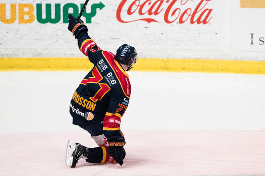 Djurgårdens Jonathan Davidsson jublar