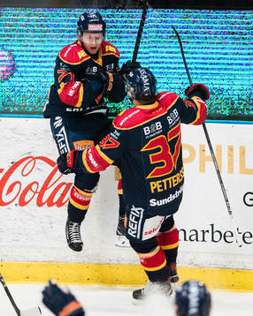Djurgårdens Jonathan Davidsson jublar