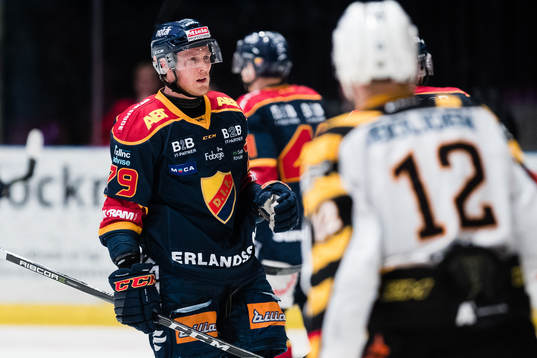 Djurgårdens Patrik Lundh deppar
