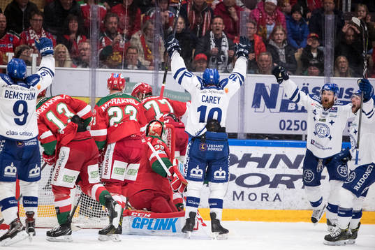 Leksands Emil Bemström ´jublar