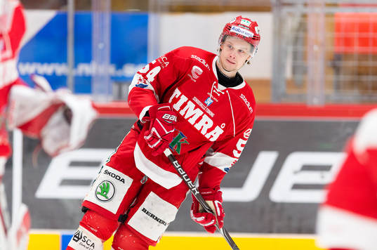 Timrås Jonathan Dahlen värmer upp