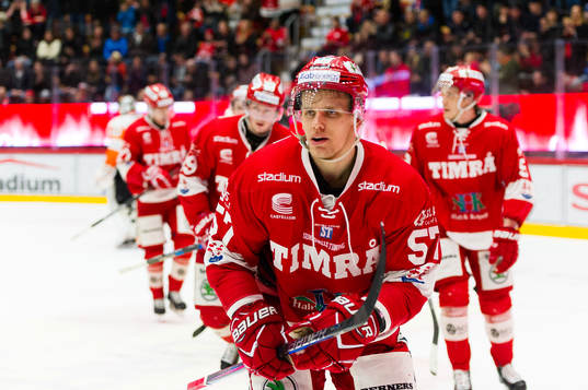 Timrås Anton Wedin jublar