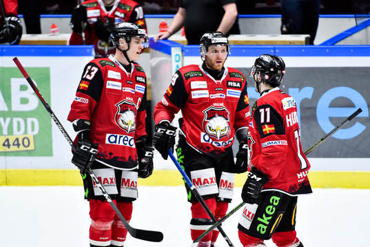 Malmö Redhawks Fredrik Händemark, Frederik Storm och