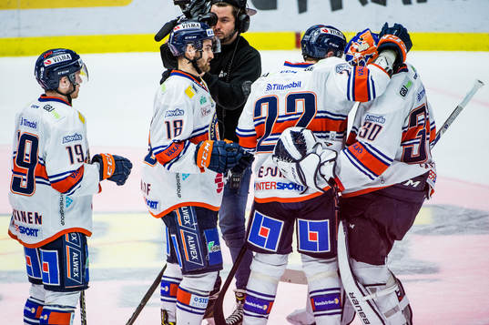 Växjös Janne Pesonen, Andrew Calof och Tuomas Kiiskinen