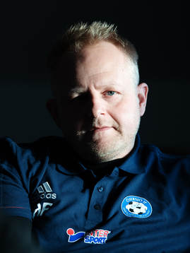 Tränare Henrik Frendin