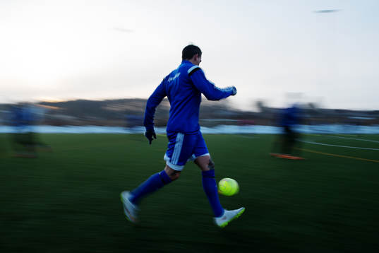 Panorering ´på en spelare