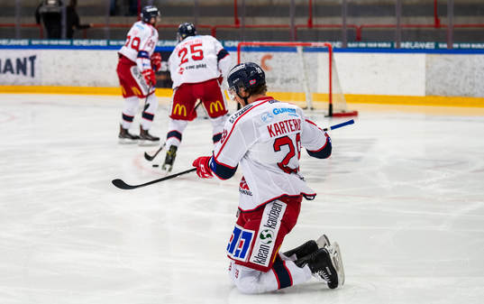 Västerviks Jørgen Karterud värmer upp