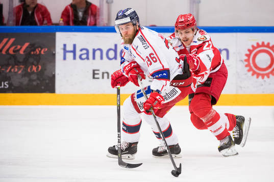 Bläddra bland fler bilder av Ishockey, Kvalserien till Hockeyallsvenskan, Troja Ljungby - Västervik