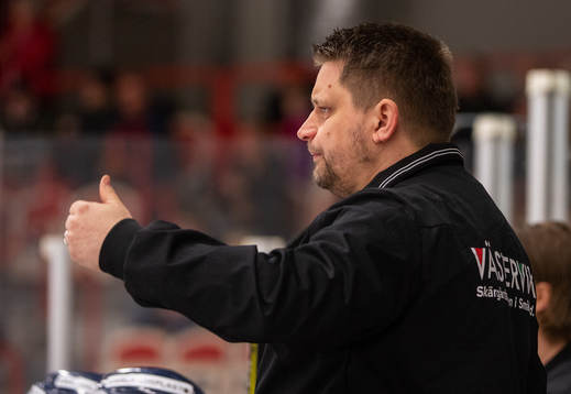 Västerviks tränare Mattias Karlin