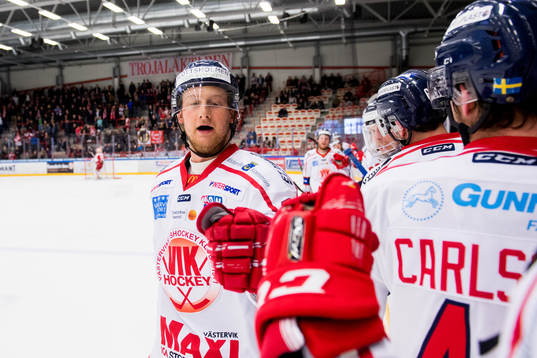 Västerviks Jørgen Karterud jublar