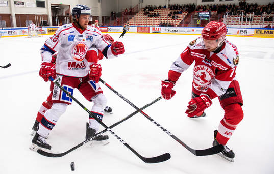 Västerviks Jørgen Karterud och Trojas Mattias Nilsson