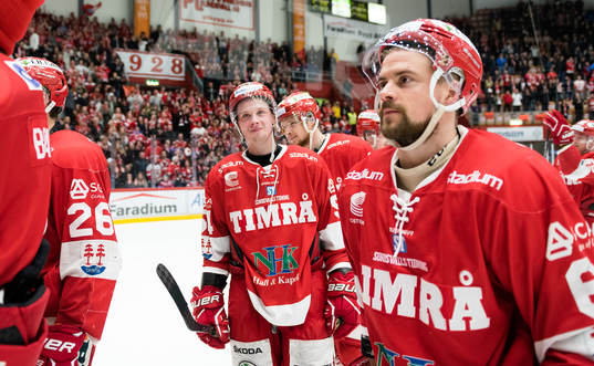 Timrå Jonathan Dahlen jublar
