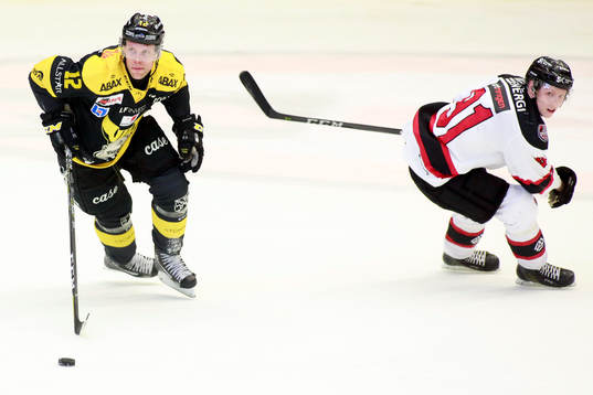 Västerås Fredrik Johansson och Piteås Simon Krekula