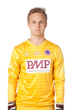 Karlslunds målvakt Anton Palmér