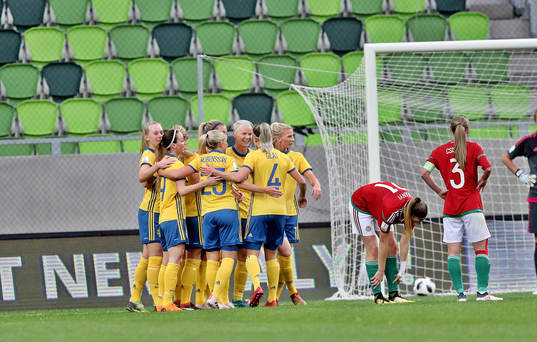 SZOMBATHELY,HUNGARY,05.APR.18 - WOMEN SOCCER - FIFA Womens