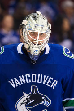 Vancouvers målvakt Jacob Markström