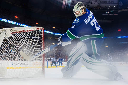 Vancouvers målvakt Jacob Markström