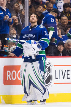 Vancouvers målvakt Jacob Markström