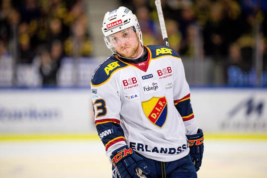 Djurgårdens Linus Hultström deppar