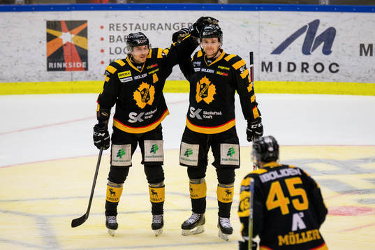 Skellefteås Pär Lindholm, Filip Berglund och Oscar