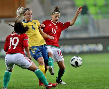 SZOMBATHELY,HUNGARY,05.APR.18 - WOMEN SOCCER - FIFA Womens