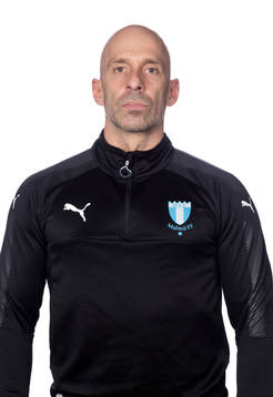 Malmö FFs styrkeinstruktörmassör Greger Andrijevski