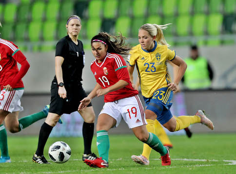 SZOMBATHELY,HUNGARY,05.APR.18 - WOMEN SOCCER - FIFA Womens