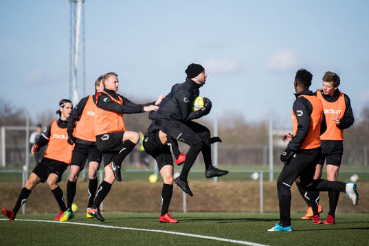 Landskronas målvakt Amr Kaddoura