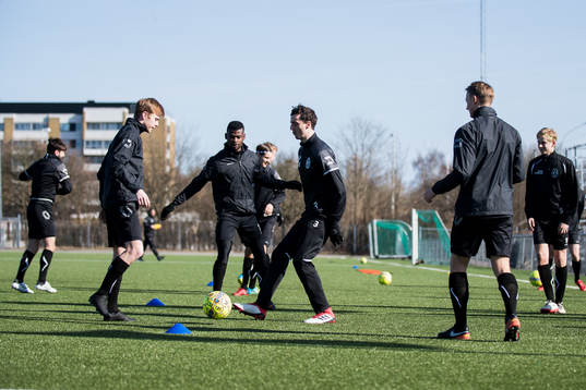 Landskronas John Ebere Ekeh och Jetmir Haliti