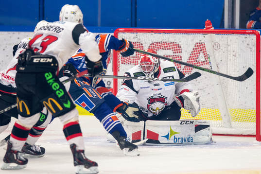 Malmö Redhawks målvakt Jonas Gunnarsson