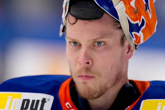 Växjös målvakt Viktor Fasth
