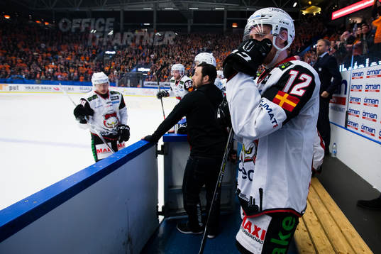 Malmö Redhawks Matias Lassen deppar