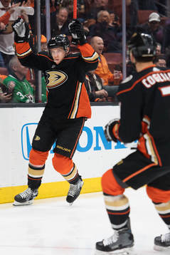 Ducks Jakob Silfverberg jublar