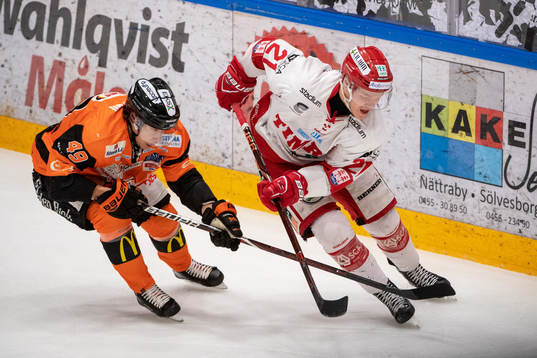 Karlskronas Filip Cruseman och Timrås Johan Johnsson