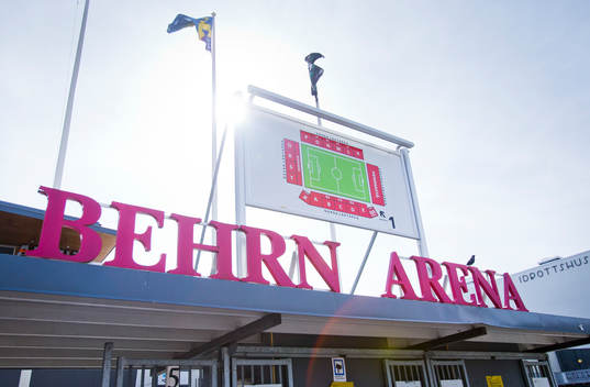 Entrén till Behrn Arena