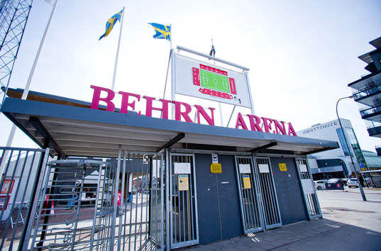 Entrén till Behrn Arena