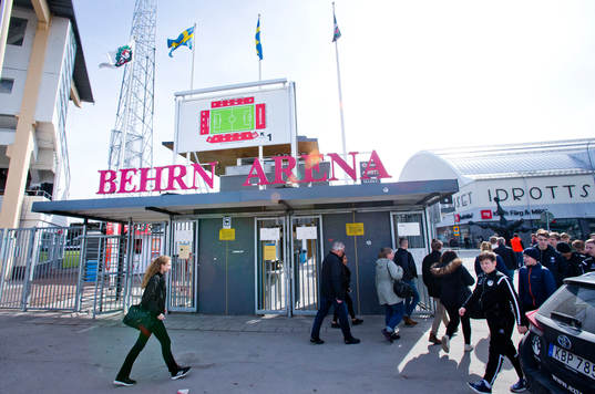 Entrén till Behrn Arena