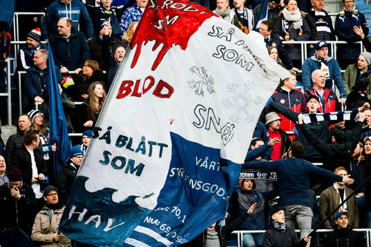 Supporters of Strømsgodset