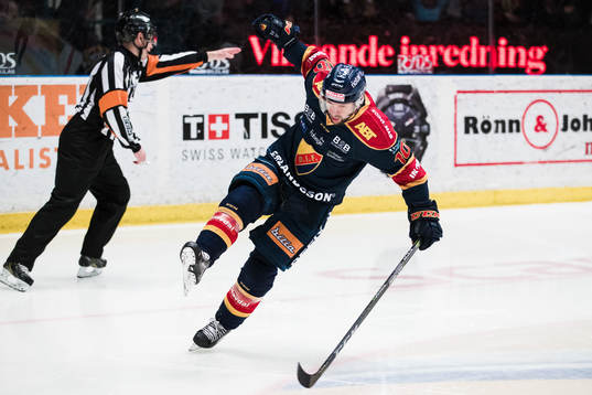 Djurgårdens Niclas Bergfors jublar