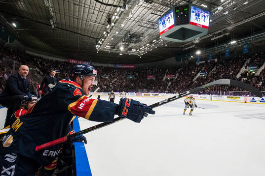 Djurgårdens Marcus Högström reagerar
