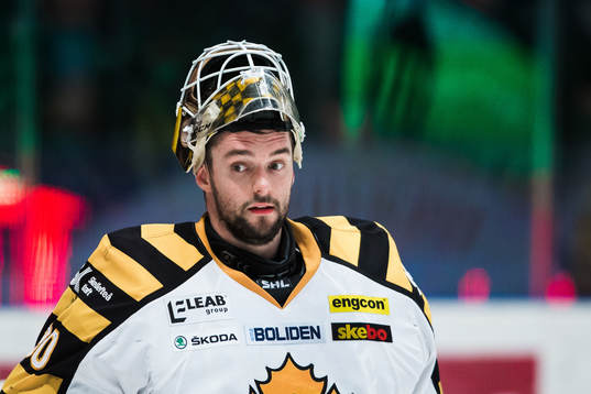 Skellefteås målvakt Gustaf Lindvall