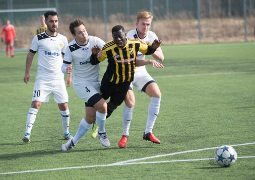 IFK Hässleholms Mike Andrew i matchen i div 2 Östra