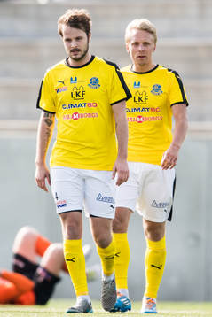 Lunds Martin Overgaard och Emil Pedersen deppar