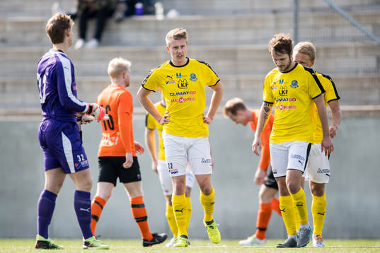 Lunds Kristian Mjörnman och Martin Overgaard deppar