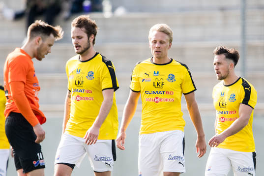 Lunds Martin Overgaard, Emil Pedersen och Gustav Hillstedt