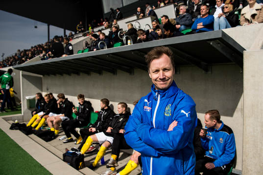 Lunds tränare Stefan Jansson