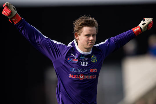 Lunds målvakt Jakob Tånnander